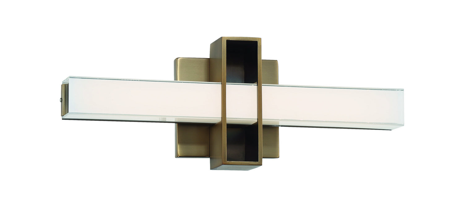 George Kovacs P1522-575-L LED Bath, Aged Brass