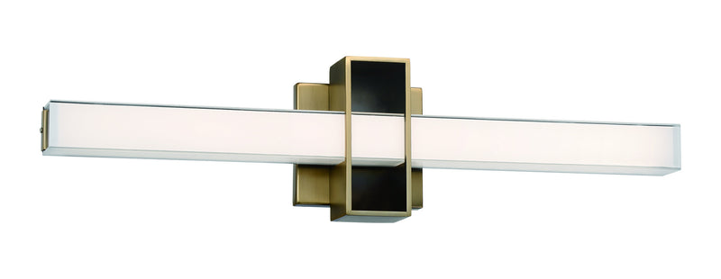 George Kovacs P1523-575-L LED Bath, Aged Brass
