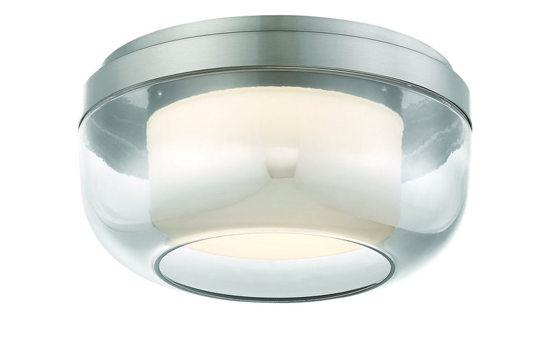 George Kovacs P952-1-084-L LED Flush Mount, Brushed Nickel