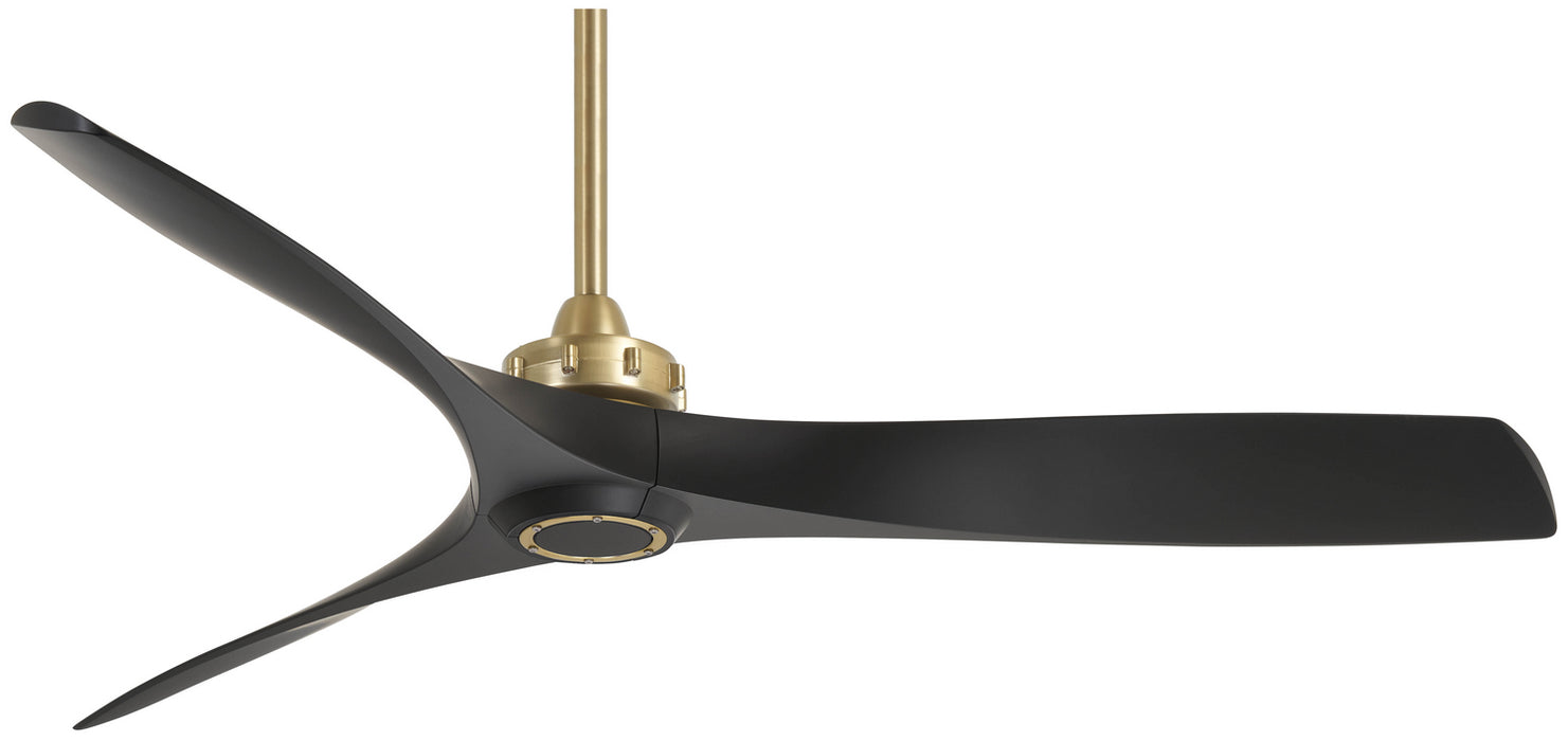 Minka Aire F853-SBR/CL 60" Ceiling Fan, Soft Brass