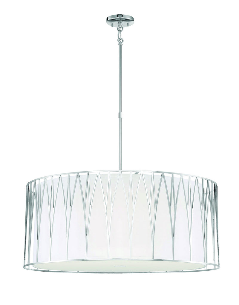 Minka-Lavery 1084-613-L LED Pendant, Polished Nickel