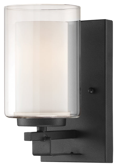 Minka-Lavery 6101-66 One Light Bath Bar, Sand Coal