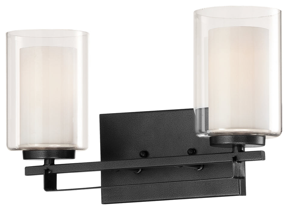 Minka-Lavery 6102-66 Two Light Bath Bar, Sand Coal