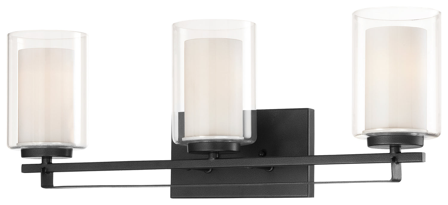 Minka-Lavery 6103-66 Three Light Bath Bar, Sand Coal