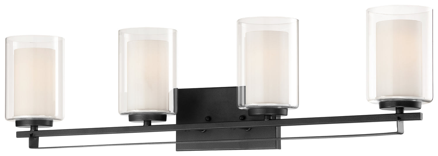 Minka-Lavery 6104-66 Four Light Bath Bar, Sand Coal