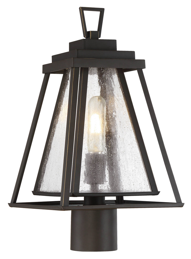 Minka-Lavery 73116-226 One Light Post Mount, Dakota Bronze