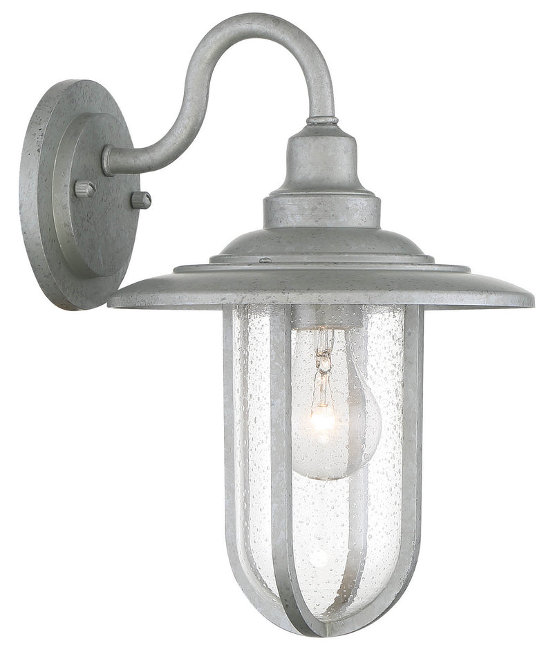 Minka-Lavery 73191-715 One Light Wall Mount, Galvanized