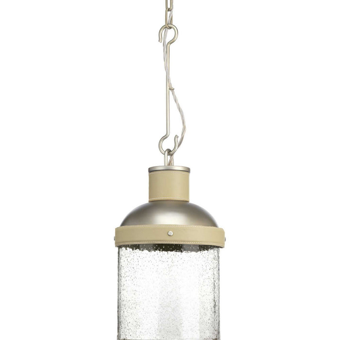 Progress Lighting P500202-081 One Light Pendant, Antique Nickel