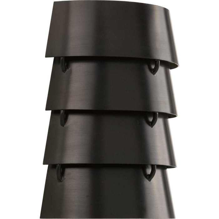 Progress Lighting P710064-020 Two Light Wall Sconce, Antique Bronze