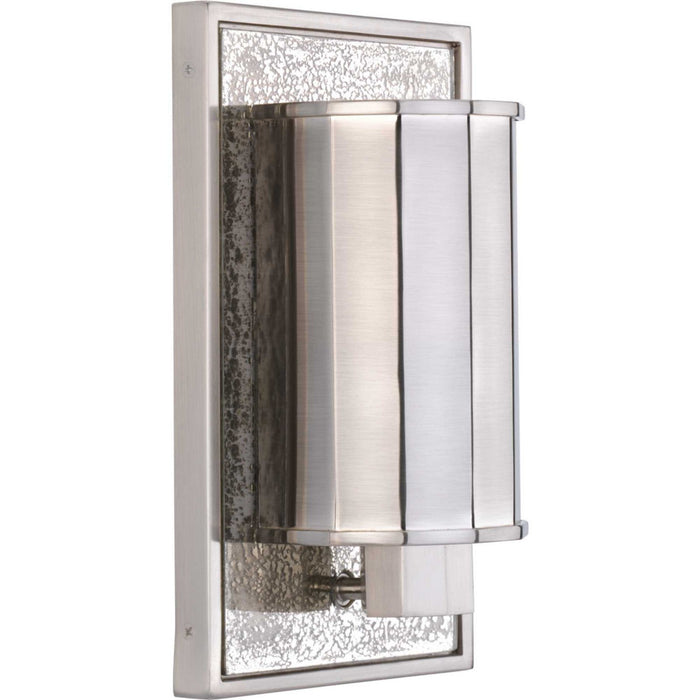 Progress Lighting P710065-009 One Light Wall Sconce, Brushed Nickel