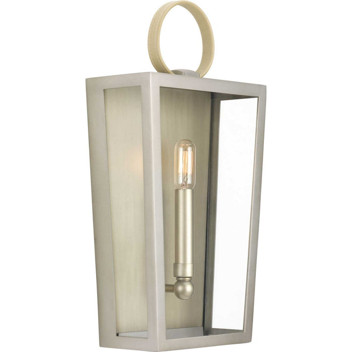 Progress Lighting P710066-081 One Light Wall Sconce, Antique Nickel