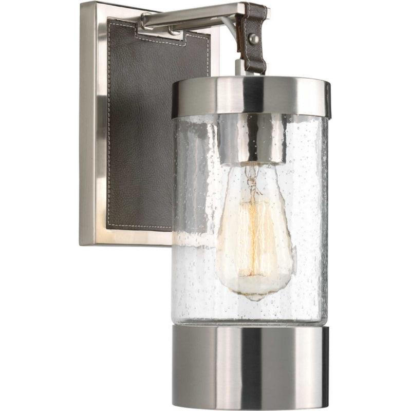 Progress Lighting P710069-009 One Light Wall Bracket, Brushed Nickel
