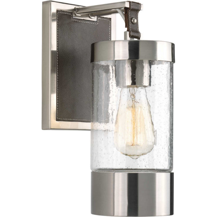 Progress Lighting P710069-009 One Light Wall Bracket, Brushed Nickel