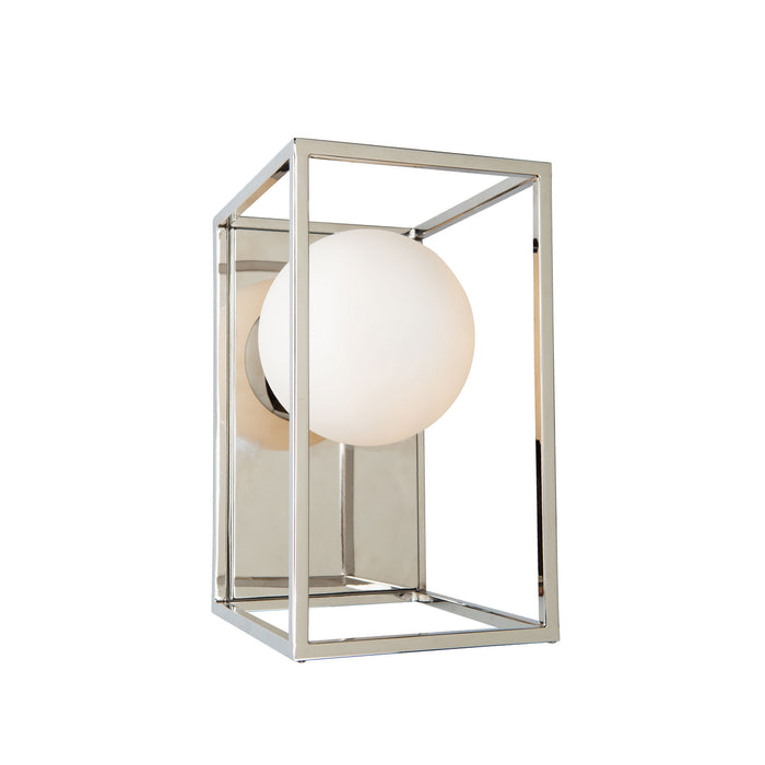 Artcraft SC13272PN One Light Wall Sconce, Polished Nickel