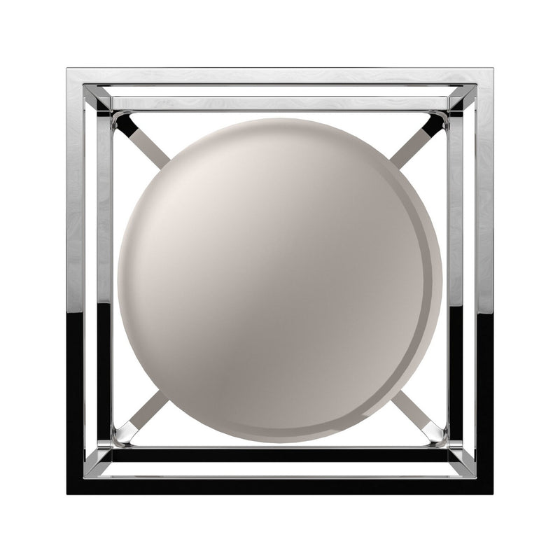 Artcraft SC13274PN One Light Semi-Flush Mount, Polished Nickel