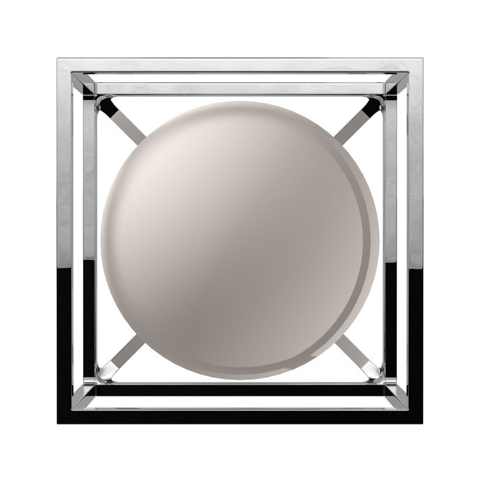Artcraft SC13274PN One Light Semi-Flush Mount, Polished Nickel