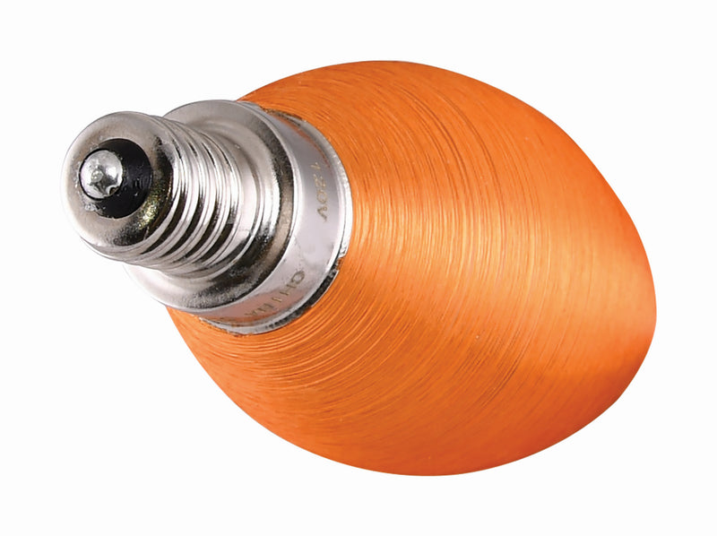 Satco S11301 Light Bulb, Spun Amber