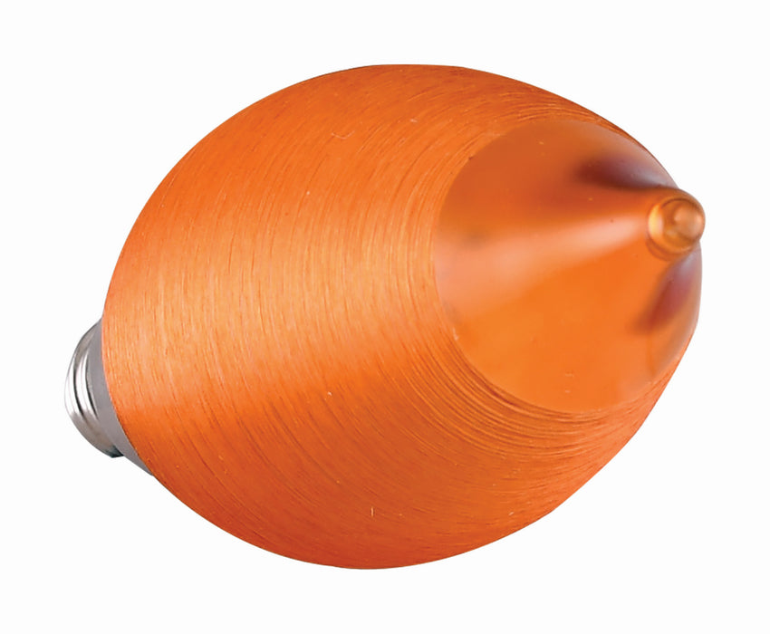 Satco S11305 Light Bulb, Spun Amber