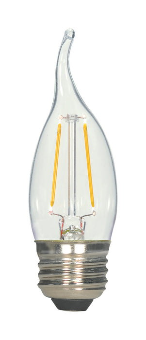 Satco S21724 Light Bulb, Clear