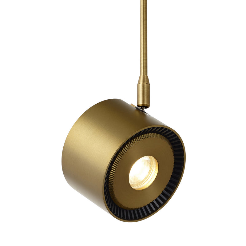 Visual Comfort Modern 700MPISO8303012R-LED LED Head, Aged Brass