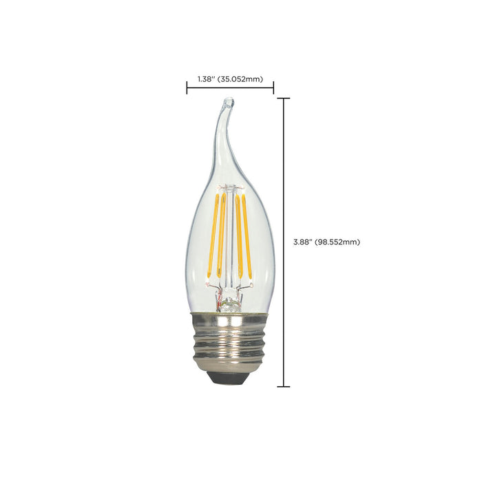 Satco S21727 Light Bulb, Clear