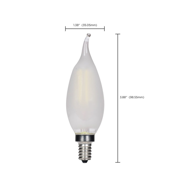 Satco S21732 Light Bulb, Frost