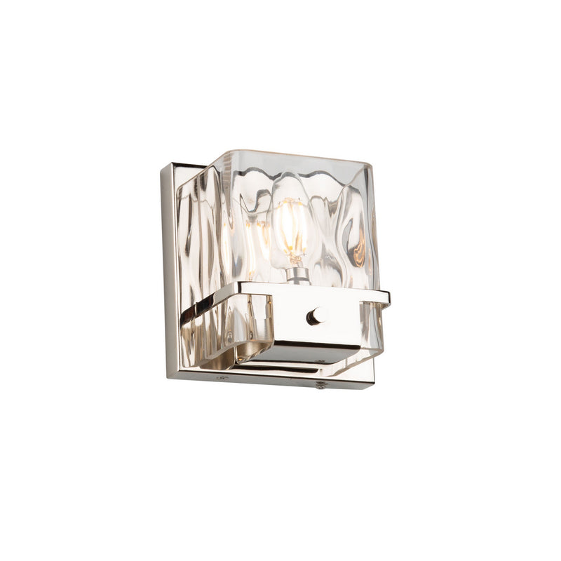 Artcraft AC11571PN One Light Wall Mount, Polished Nickel