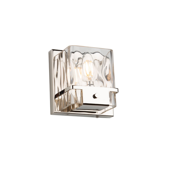 Artcraft AC11571PN One Light Wall Mount, Polished Nickel