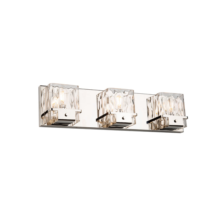 Artcraft AC11573PN Three Light Wall Mount, Polished Nickel