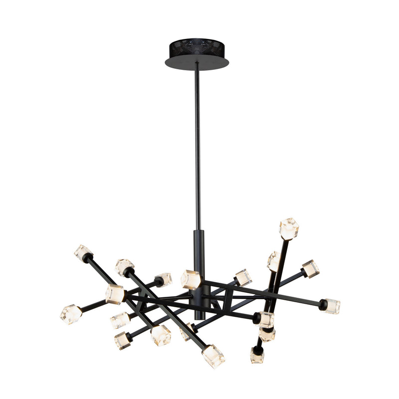 Artcraft AC6641BK LED Pendant, Black