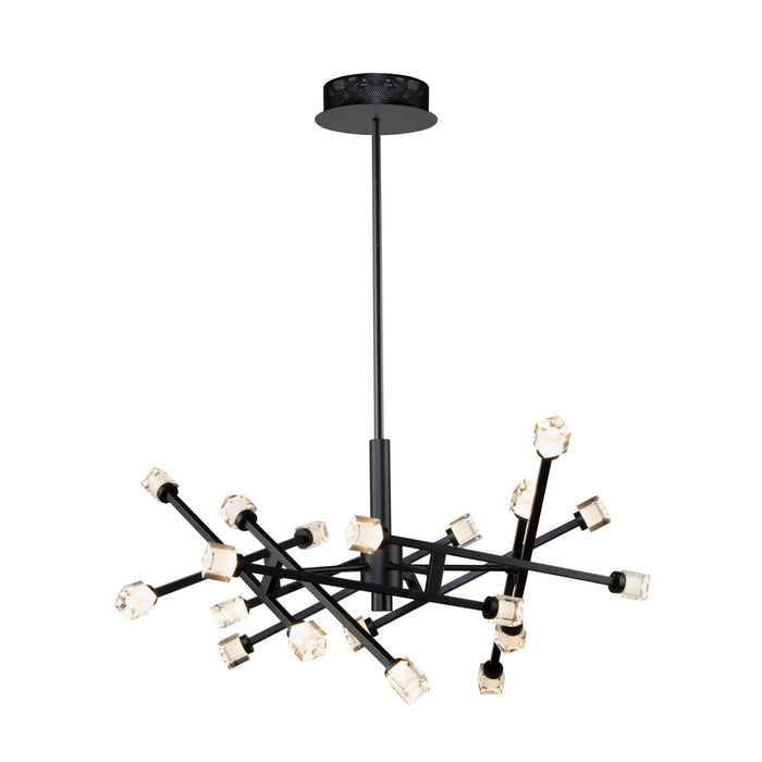 Artcraft AC6641BK LED Pendant, Black