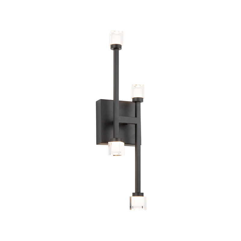 Artcraft AC6643BK LED Wall Sconce, Black