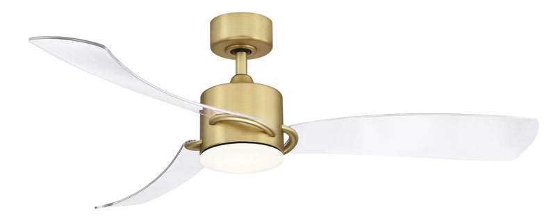 Fanimation FP8511BS 52" Ceiling Fan, Brushed Satin Brass