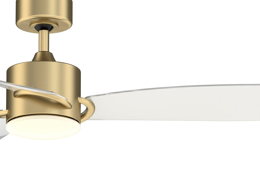 Fanimation FP8511BS 52" Ceiling Fan, Brushed Satin Brass