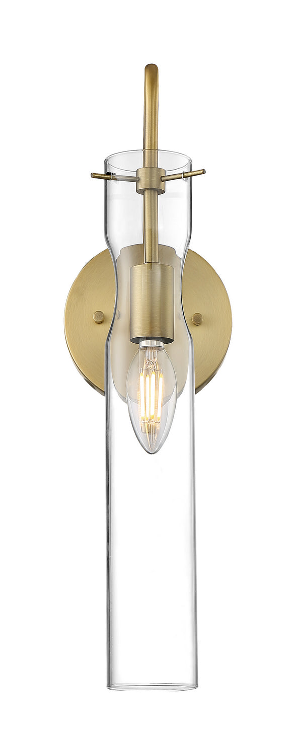 Nuvo Lighting 60-6855 One Light Wall Sconce, Vintage Brass