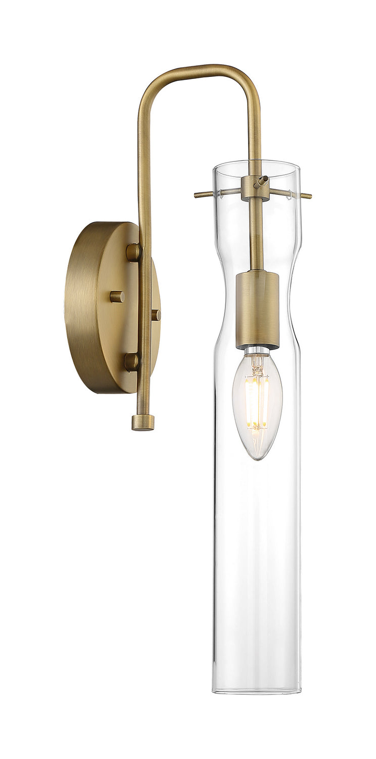 Nuvo Lighting 60-6855 One Light Wall Sconce, Vintage Brass