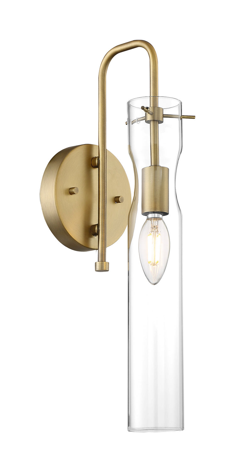 Nuvo Lighting 60-6855 One Light Wall Sconce, Vintage Brass