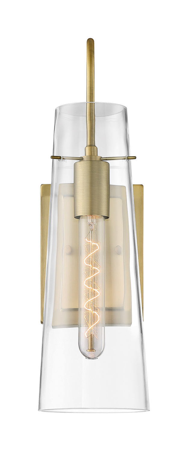 Nuvo Lighting 60-6859 One Light Wall Sconce, Vintage Brass