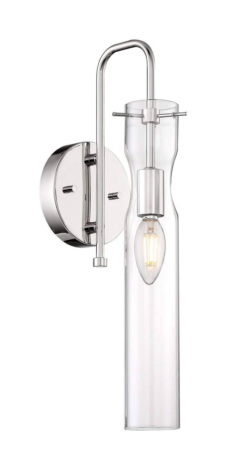Nuvo Lighting 60-6865 One Light Wall Sconce, Polished Nickel