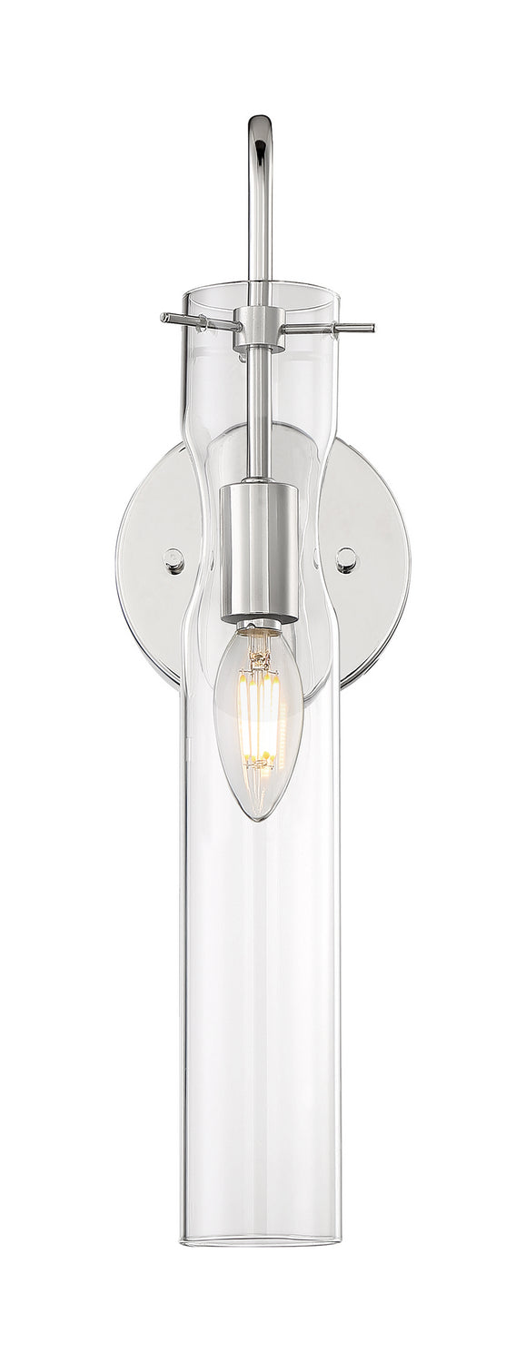 Nuvo Lighting 60-6865 One Light Wall Sconce, Polished Nickel