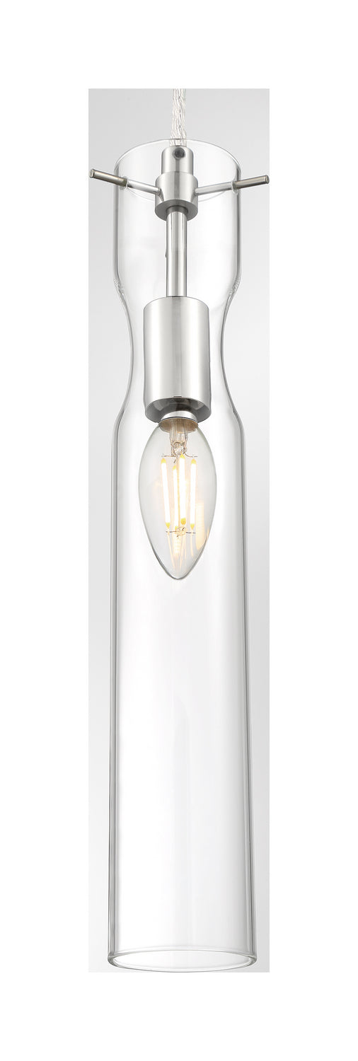 Nuvo Lighting 60-6866 One Light Mini Pendant, Polished Nickel