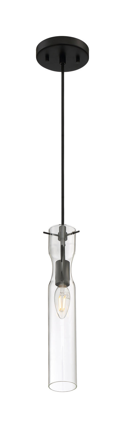 Nuvo Lighting 60-6876 One Light Mini Pendant, Black