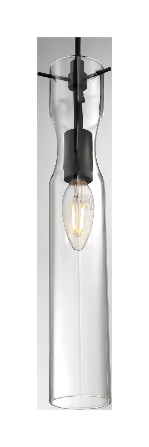 Nuvo Lighting 60-6876 One Light Mini Pendant, Black
