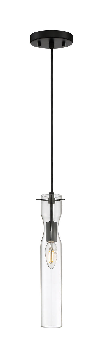Nuvo Lighting 60-6876 One Light Mini Pendant, Black