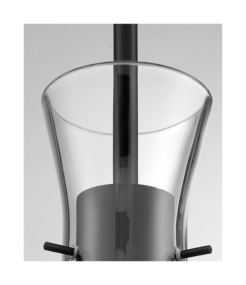 Nuvo Lighting 60-6878 One Light Mini Pendant, Black