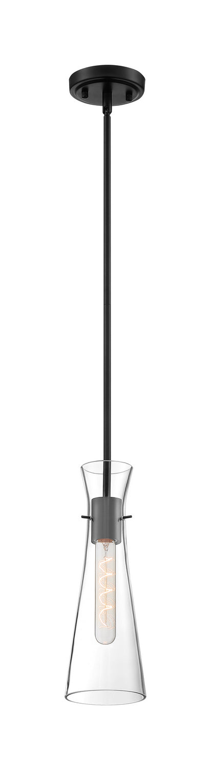 Nuvo Lighting 60-6878 One Light Mini Pendant, Black