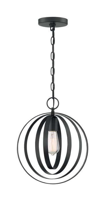 Nuvo Lighting 60-7066 One Light Pendant, Matte Black
