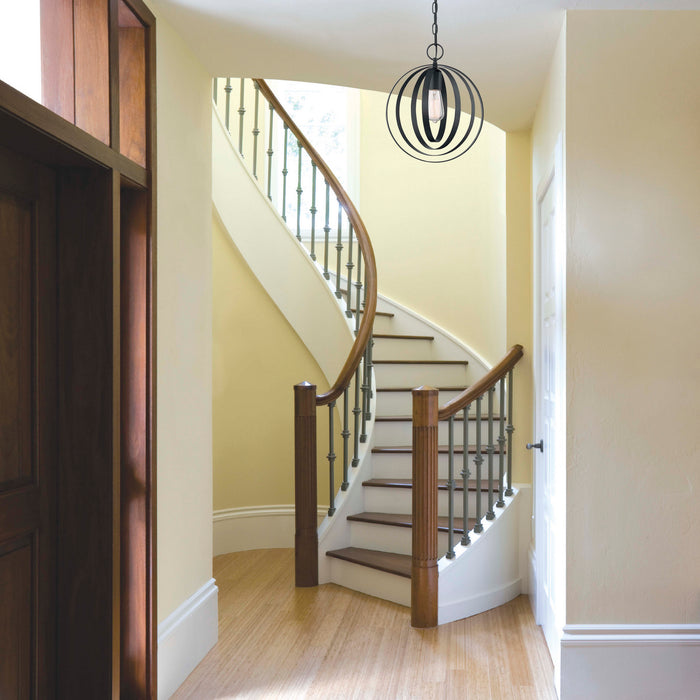 Nuvo Lighting 60-7066 One Light Pendant, Matte Black