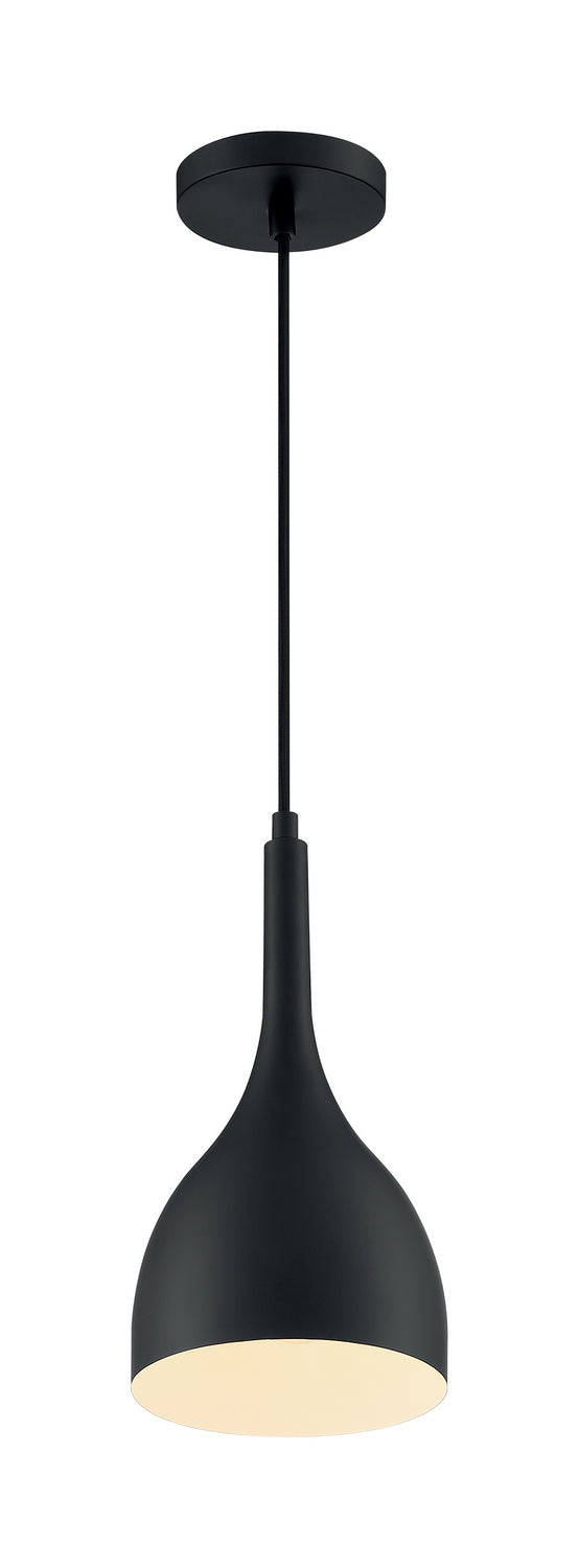 Nuvo Lighting 60-7086 One Light Pendant, Matte Black