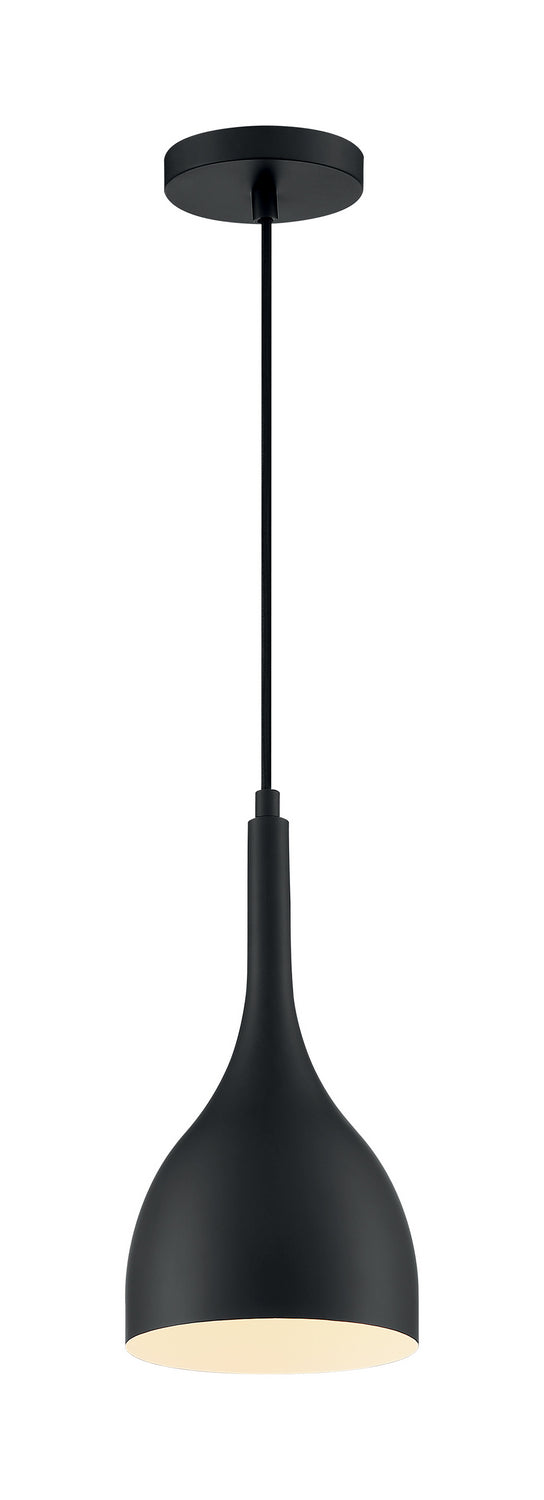 Nuvo Lighting 60-7086 One Light Pendant, Matte Black